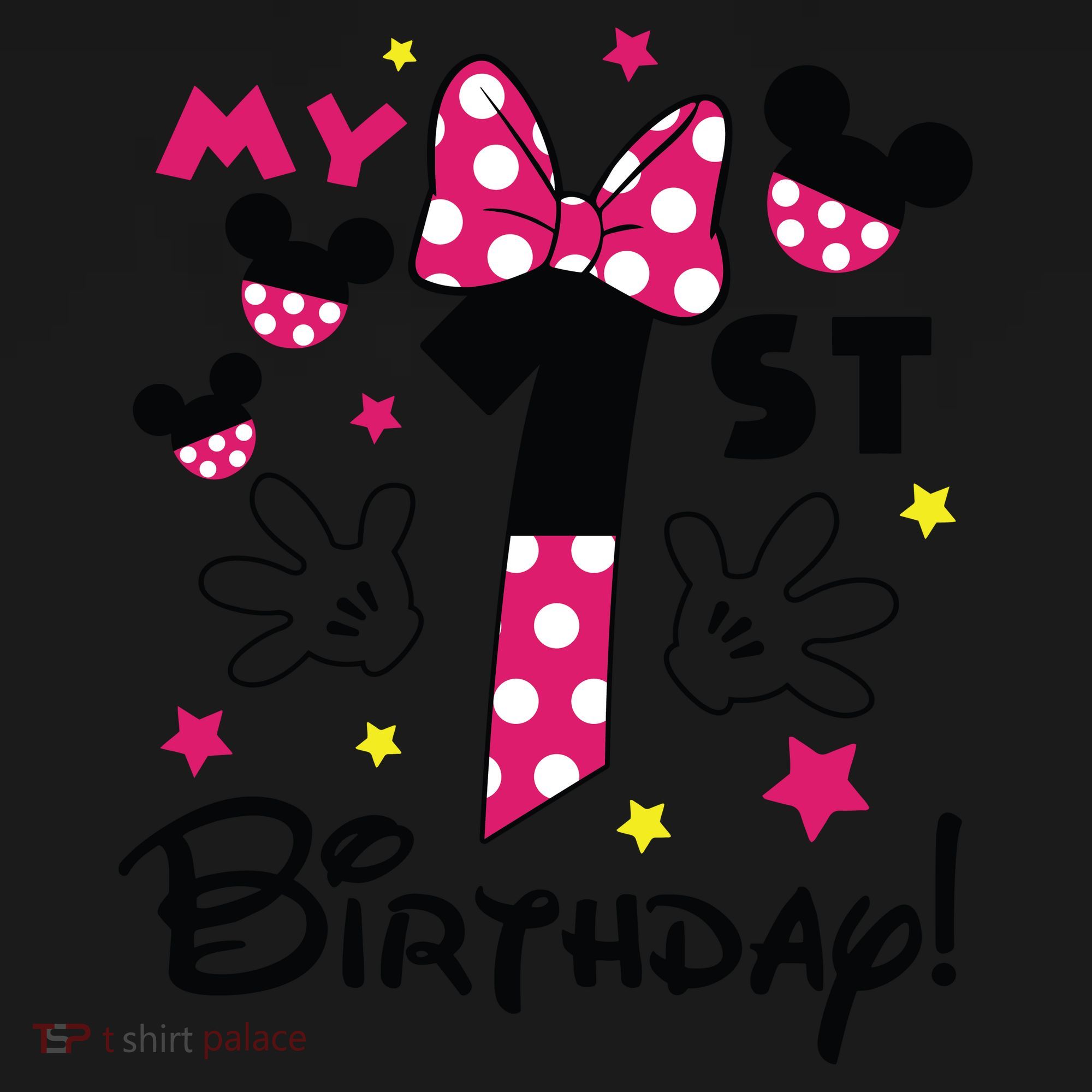 My 1st Birthday Funny Birthday Party Girl Coaster