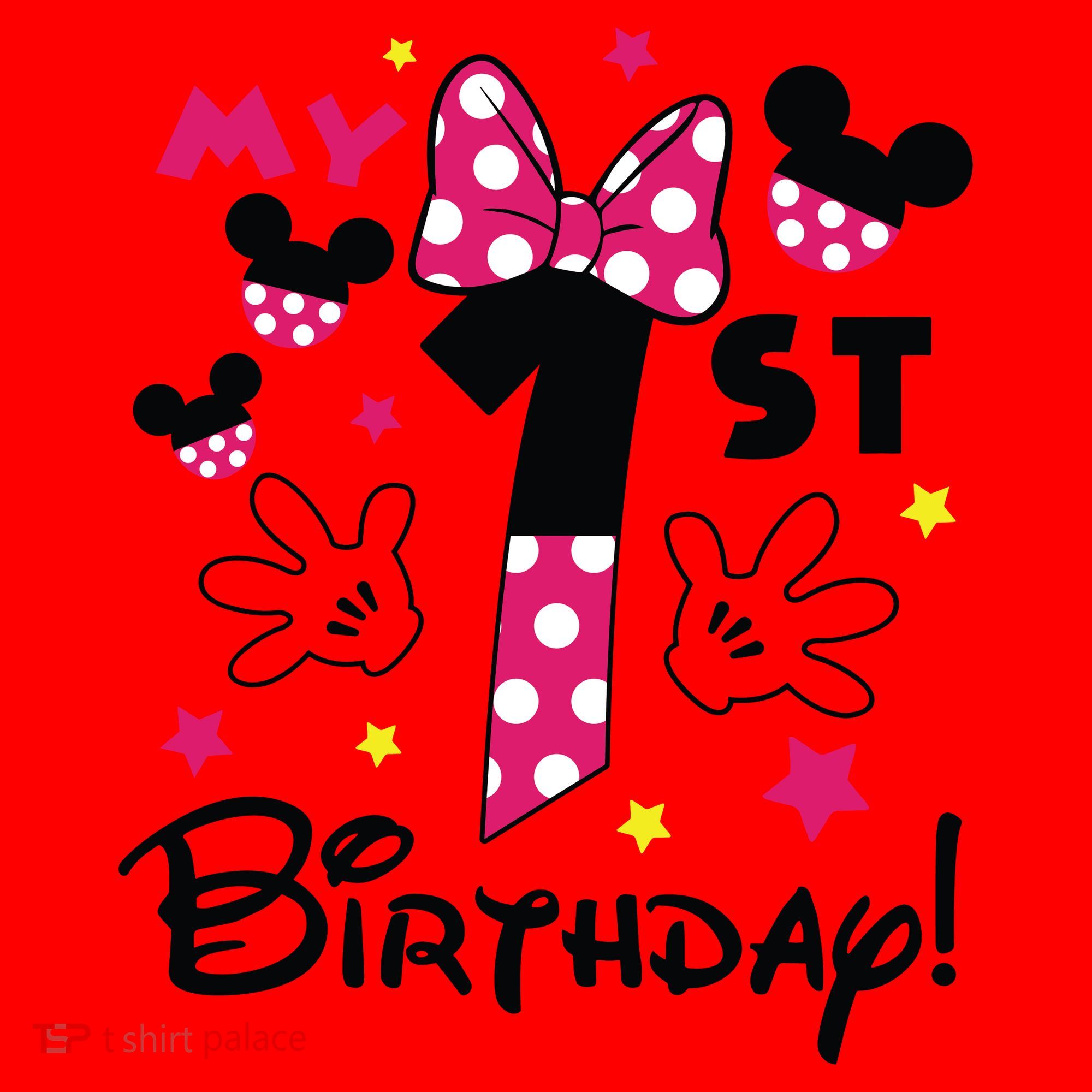 My 1st Birthday Funny Birthday Party Girl Santa Hat