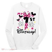 My 1st Birthday Funny Birthday Party Girl Long Sleeve Shirt thumb 0