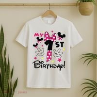 My 1st Birthday Funny Birthday Party Girl T-Shirt thumb 2