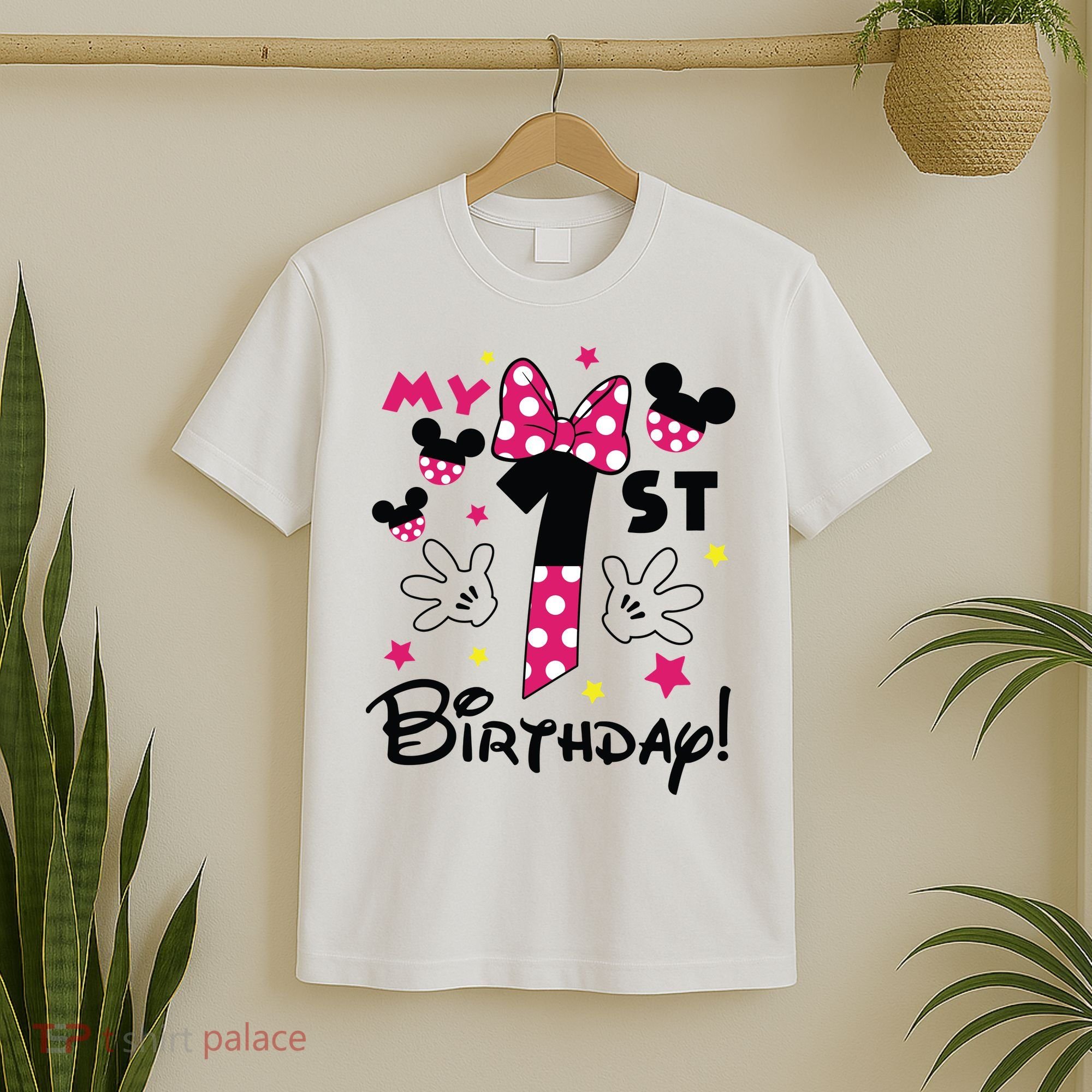 My 1st Birthday Funny Birthday Party Girl T-Shirt