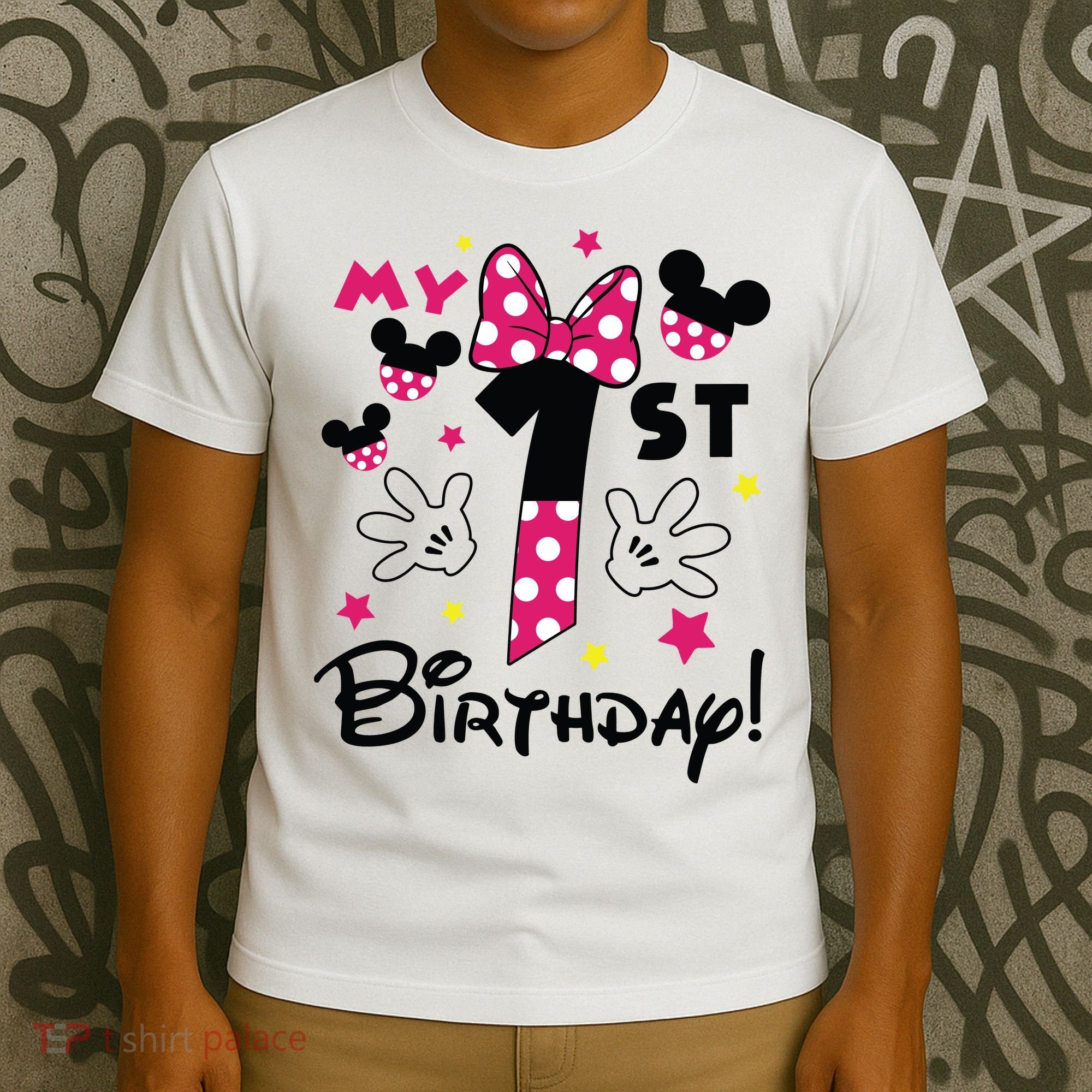 My 1st Birthday Funny Birthday Party Girl T-Shirt
