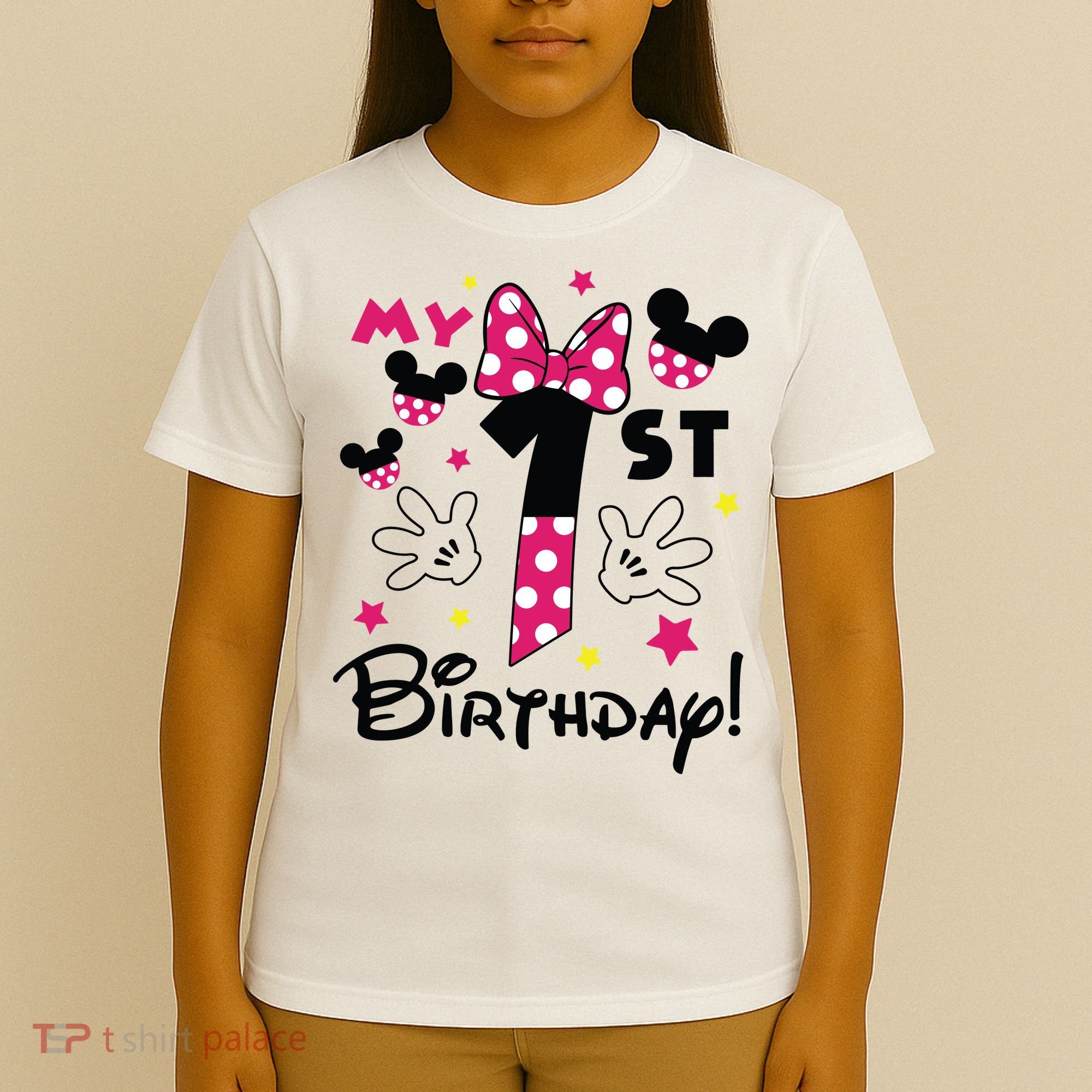 My 1st Birthday Funny Birthday Party Girl T-Shirt