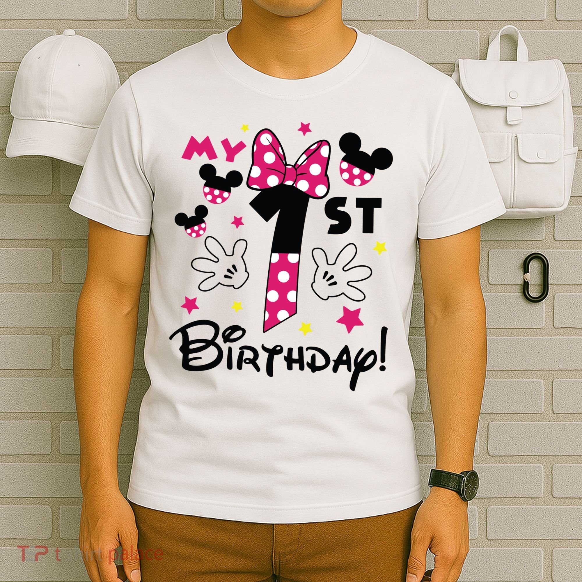 My 1st Birthday Funny Birthday Party Girl T-Shirt
