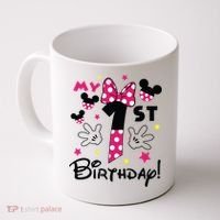 My 1st Birthday Funny Birthday Party Girl Coffee Mug thumb 0