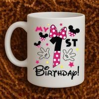 My 1st Birthday Funny Birthday Party Girl Coffee Mug thumb 2
