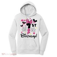My 1st Birthday Funny Birthday Party Girl Women's Hoodie thumb 0