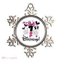 My 1st Birthday Funny Birthday Party Girl Ornament thumb 0
