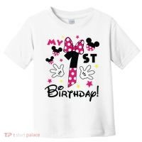 My 1st Birthday Funny Birthday Party Girl Toddler T-Shirt thumb 0