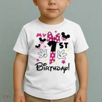 My 1st Birthday Funny Birthday Party Girl Toddler T-Shirt thumb 2