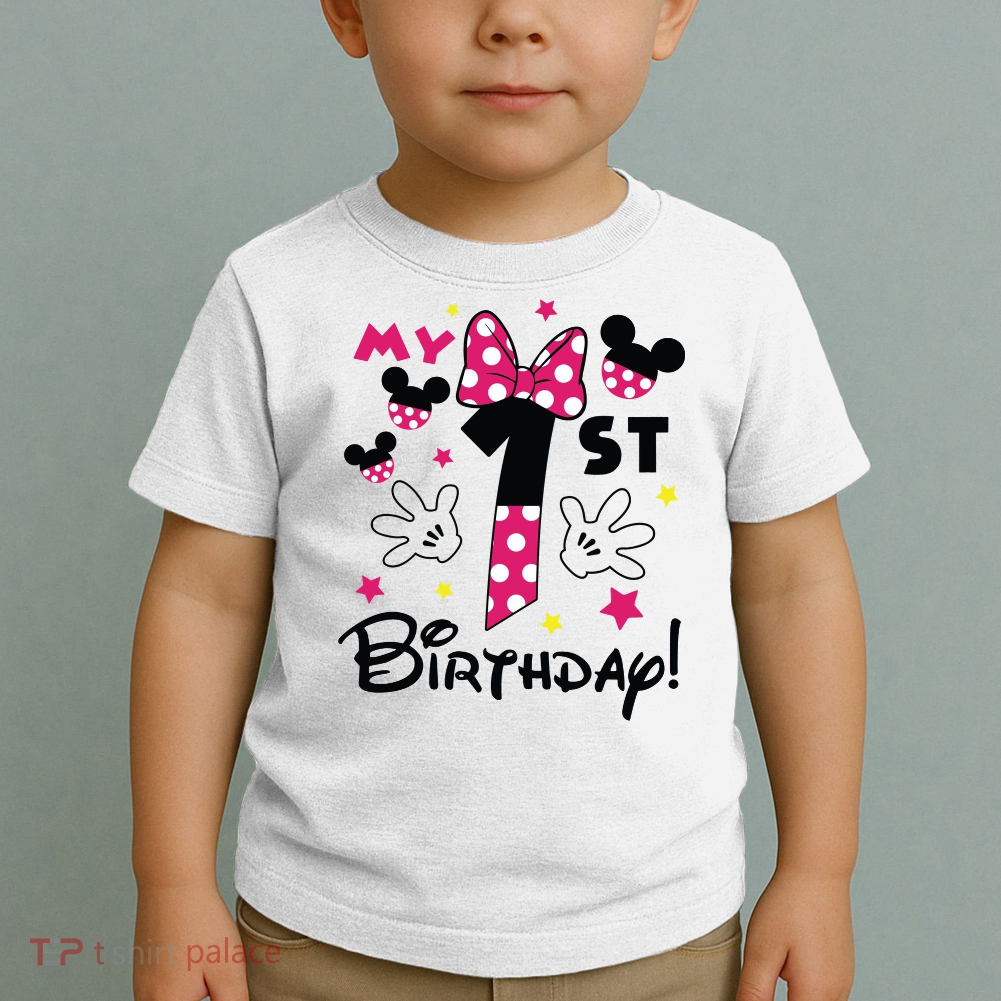 My 1st Birthday Funny Birthday Party Girl Toddler T-Shirt