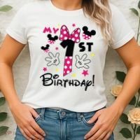 My 1st Birthday Funny Birthday Party Girl Women's T-Shirt thumb 2