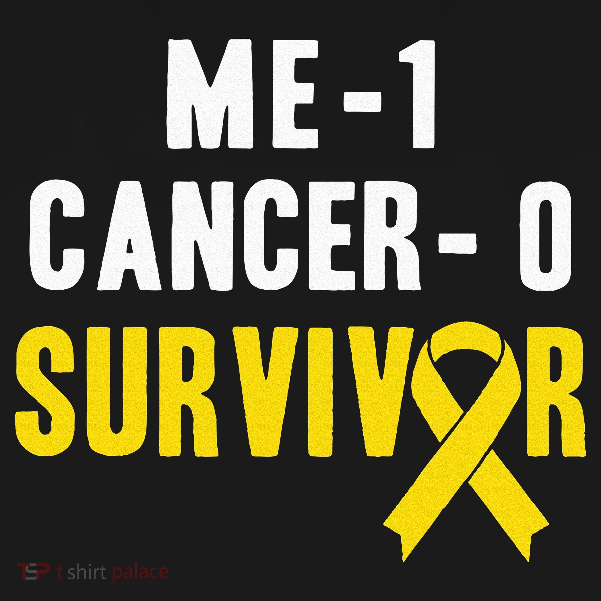 Me 1 Cancer 0 Childhood Cancer Survivor Women's Hoodie
