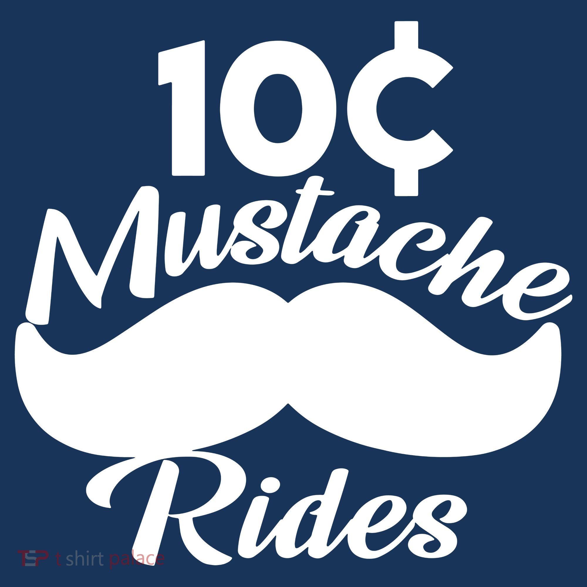 Mustache 10 Cent Rides Bucket Hat