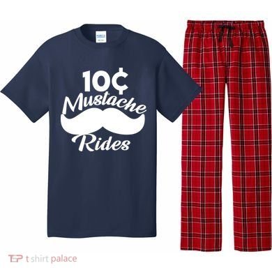 Mustache 10 Cent Rides Pajama Set