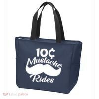 Mustache 10 Cent Rides Tote Bag thumb 3