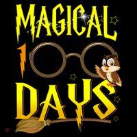 Magical 100 Days Of School Women's Hoodie thumb 2