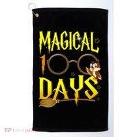 Magical 100 Days Of School Golf Towel thumb 0