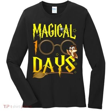 Magical 100 Days Of School Women's Long Sleeve Shirt