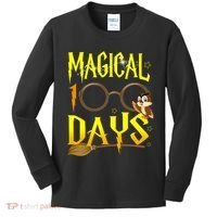 Magical 100 Days Of School Kids Long Sleeve Shirt thumb 0