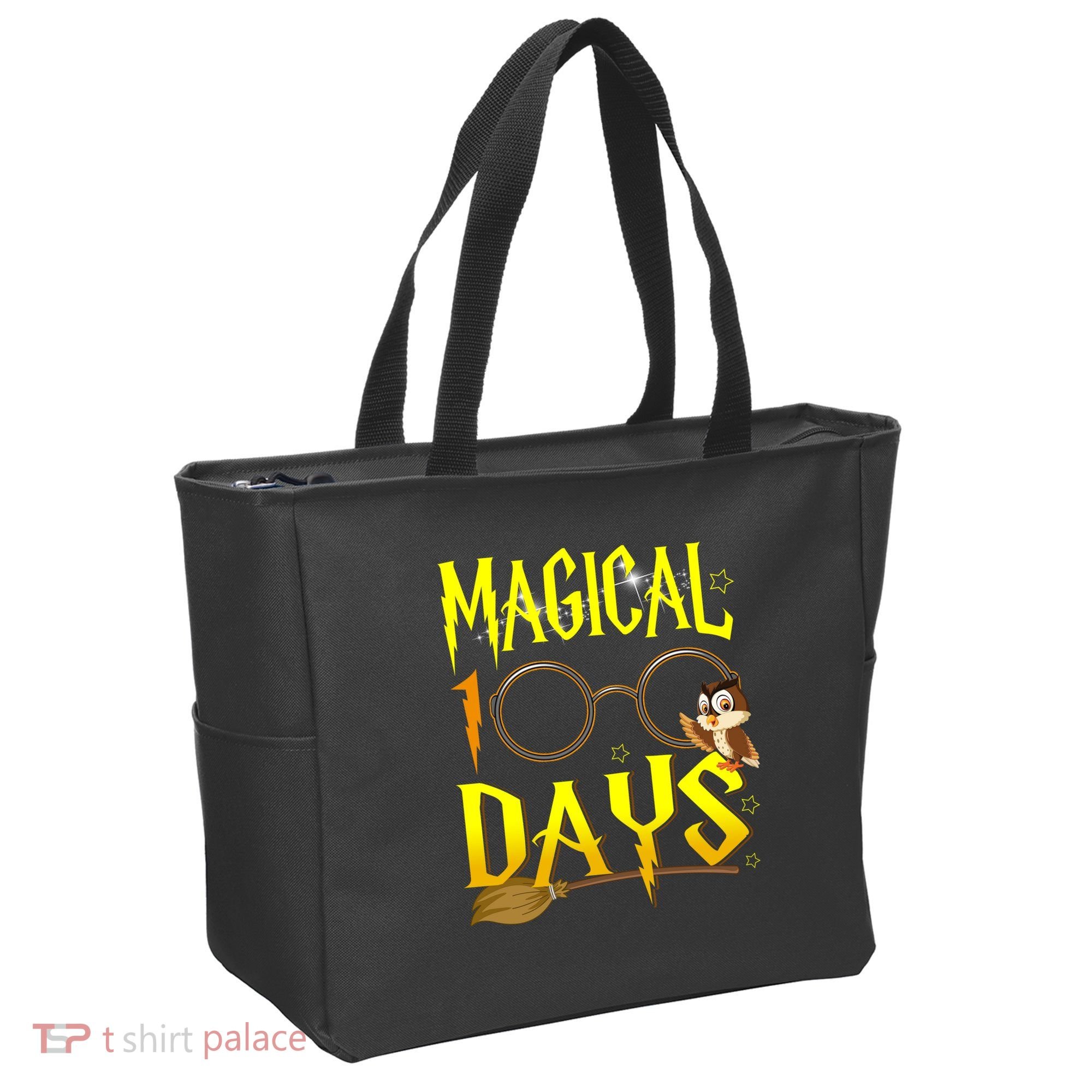Magical 100 Days Of School Tote Bag