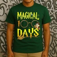 Magical 100 Days Of School T-Shirt thumb 3