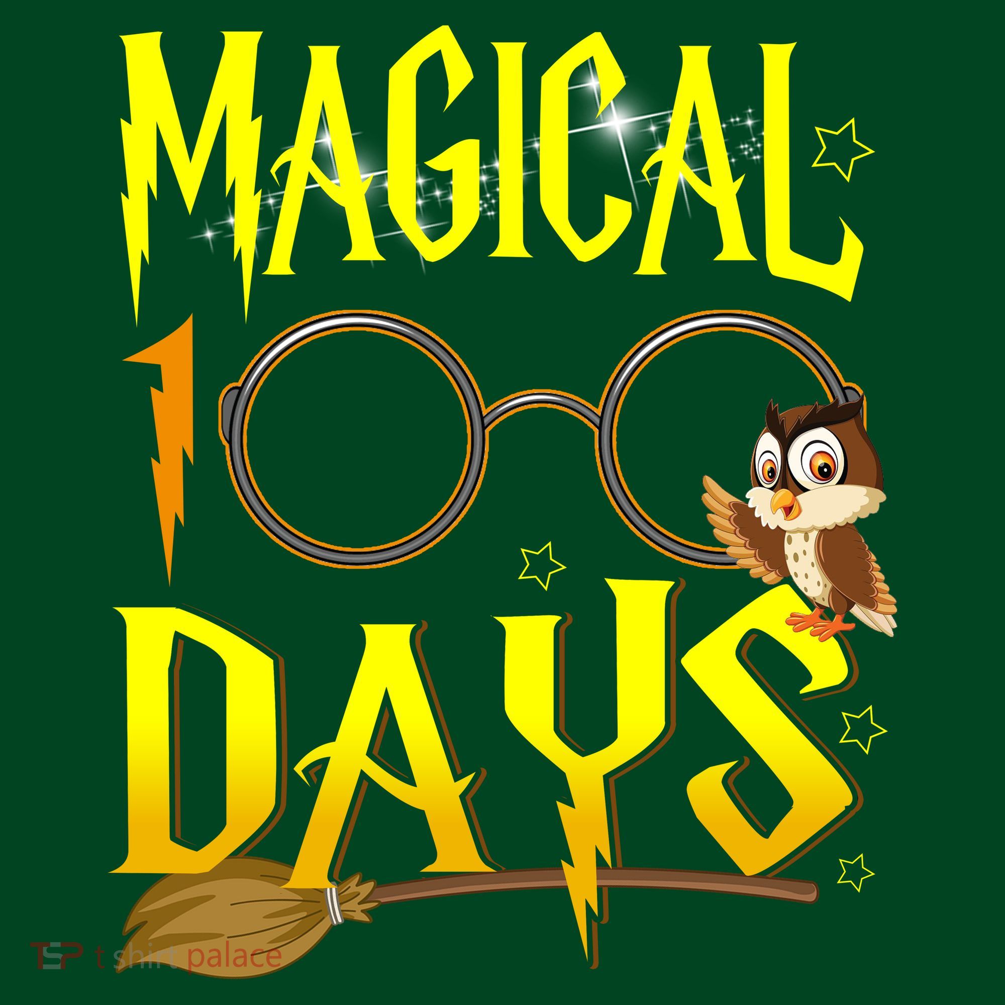 Magical 100 Days Of School Coaster
