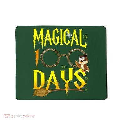 Magical 100 Days Of School Mousepad