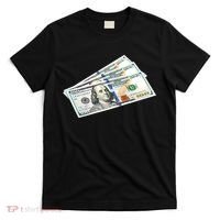 Money $100 Dollar Bills Bill Baller Big Ben Franklin T-Shirt thumb 0