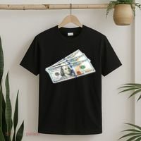 Money $100 Dollar Bills Bill Baller Big Ben Franklin T-Shirt thumb 2