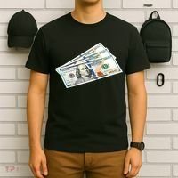 Money $100 Dollar Bills Bill Baller Big Ben Franklin T-Shirt thumb 6