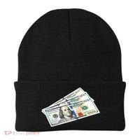 Money $100 Dollar Bills Bill Baller Big Ben Franklin Beanie thumb 0