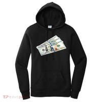 Money $100 Dollar Bills Bill Baller Big Ben Franklin Women's Hoodie thumb 0