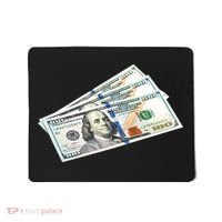 Money $100 Dollar Bills Bill Baller Big Ben Franklin Mousepad thumb 0