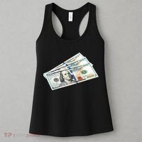 Money $100 Dollar Bills Bill Baller Big Ben Franklin Women's Tank Top thumb 3