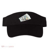 Money $100 Dollar Bills Bill Baller Big Ben Franklin Visor thumb 0