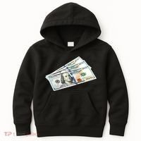 Money $100 Dollar Bills Bill Baller Big Ben Franklin Kids Hoodie thumb 0
