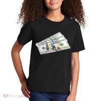 Money $100 Dollar Bills Bill Baller Big Ben Franklin Kids T-Shirt thumb 2