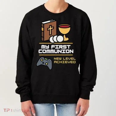 My 1st First Communion Controller Video Women's Sweatshirt