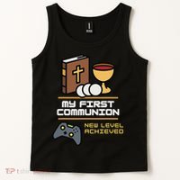 My 1st First Communion Controller Video Tank Top thumb 2