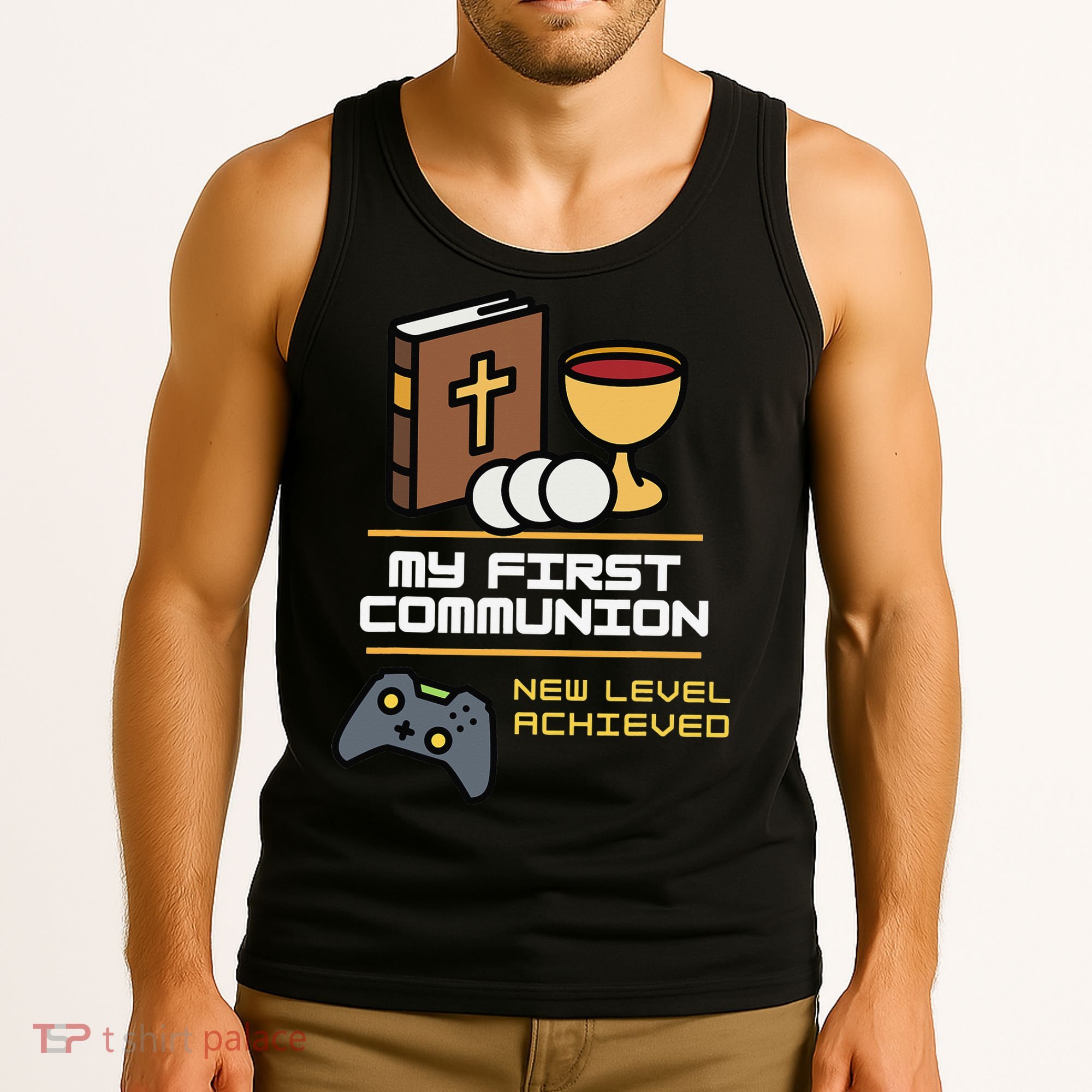 My 1st First Communion Controller Video Tank Top