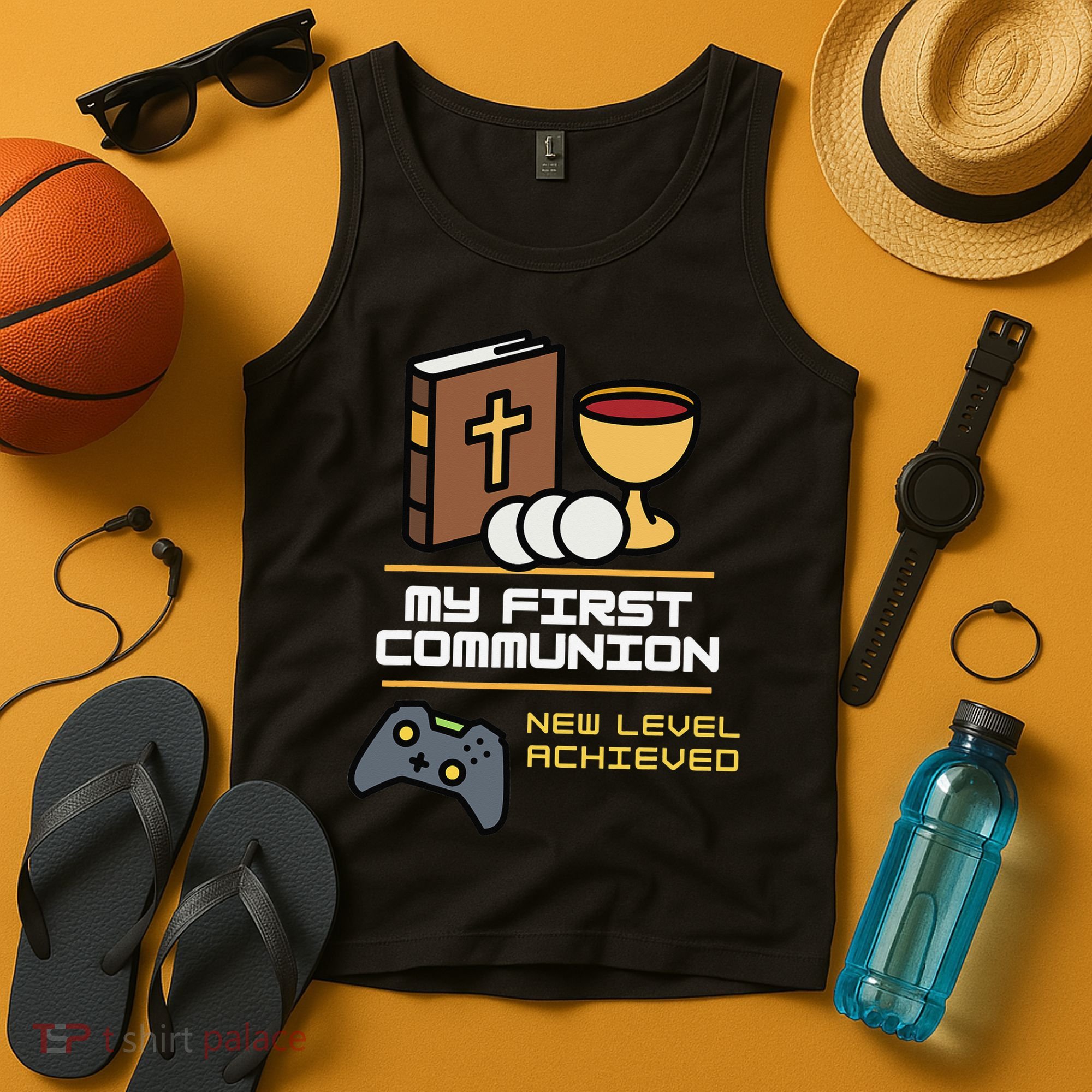 My 1st First Communion Controller Video Tank Top