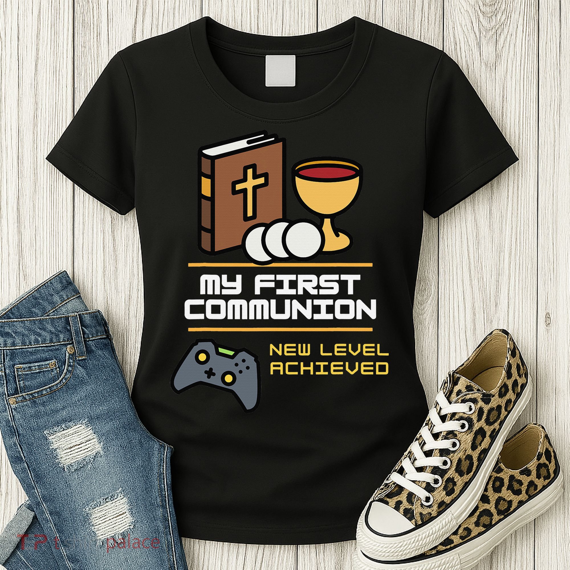 My 1st First Communion Controller Video Women's T-Shirt