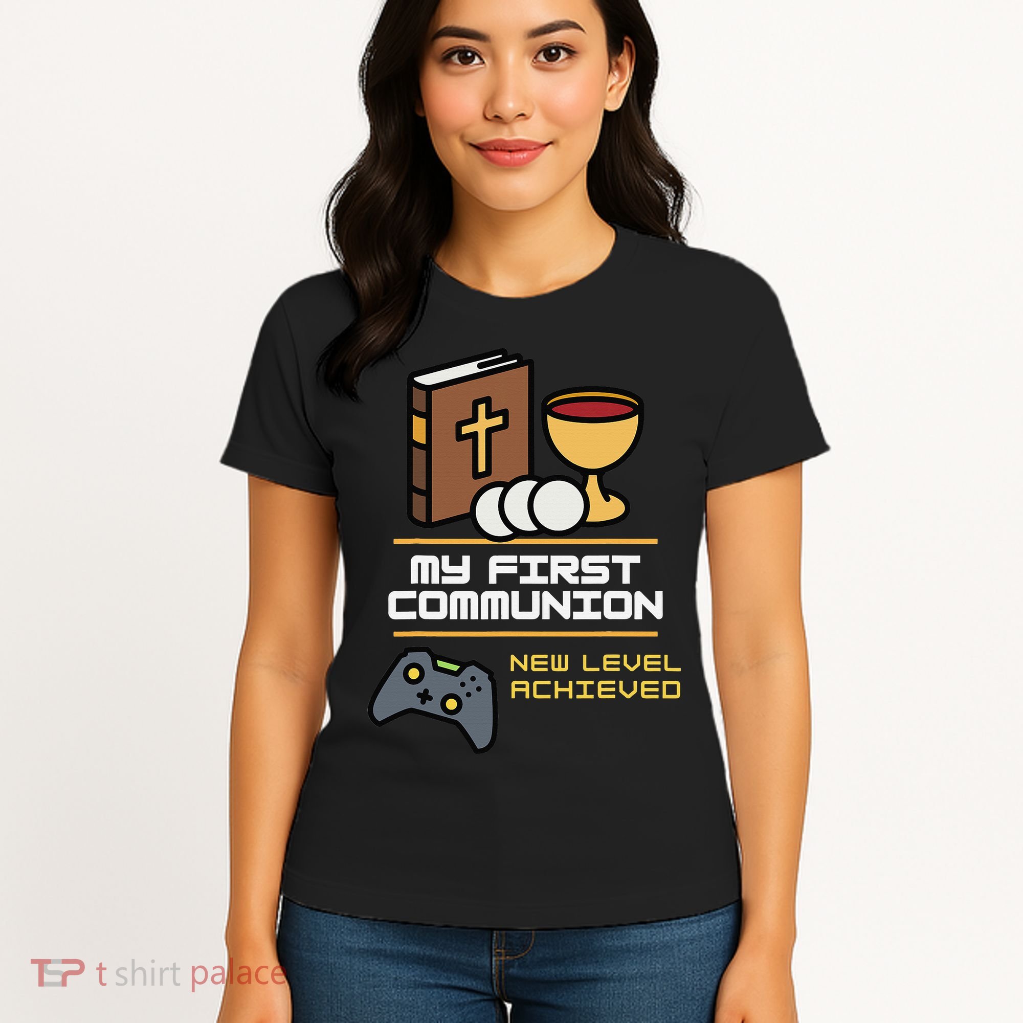 My 1st First Communion Controller Video Women's T-Shirt