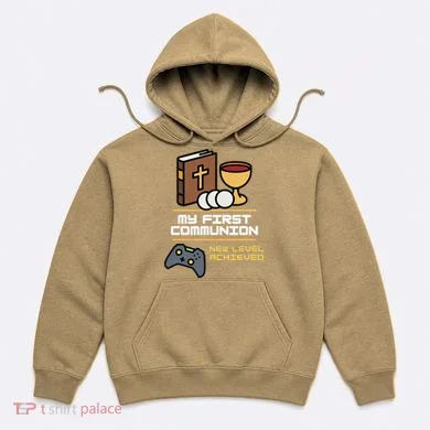 My 1st First Communion Controller Video Hoodie