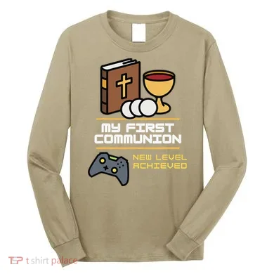 My 1st First Communion Controller Video Long Sleeve Shirt
