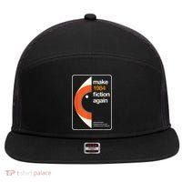 Make 1984 Fiction Again Freedom 7 Panel Mesh Trucker Snapback Hat thumb 0