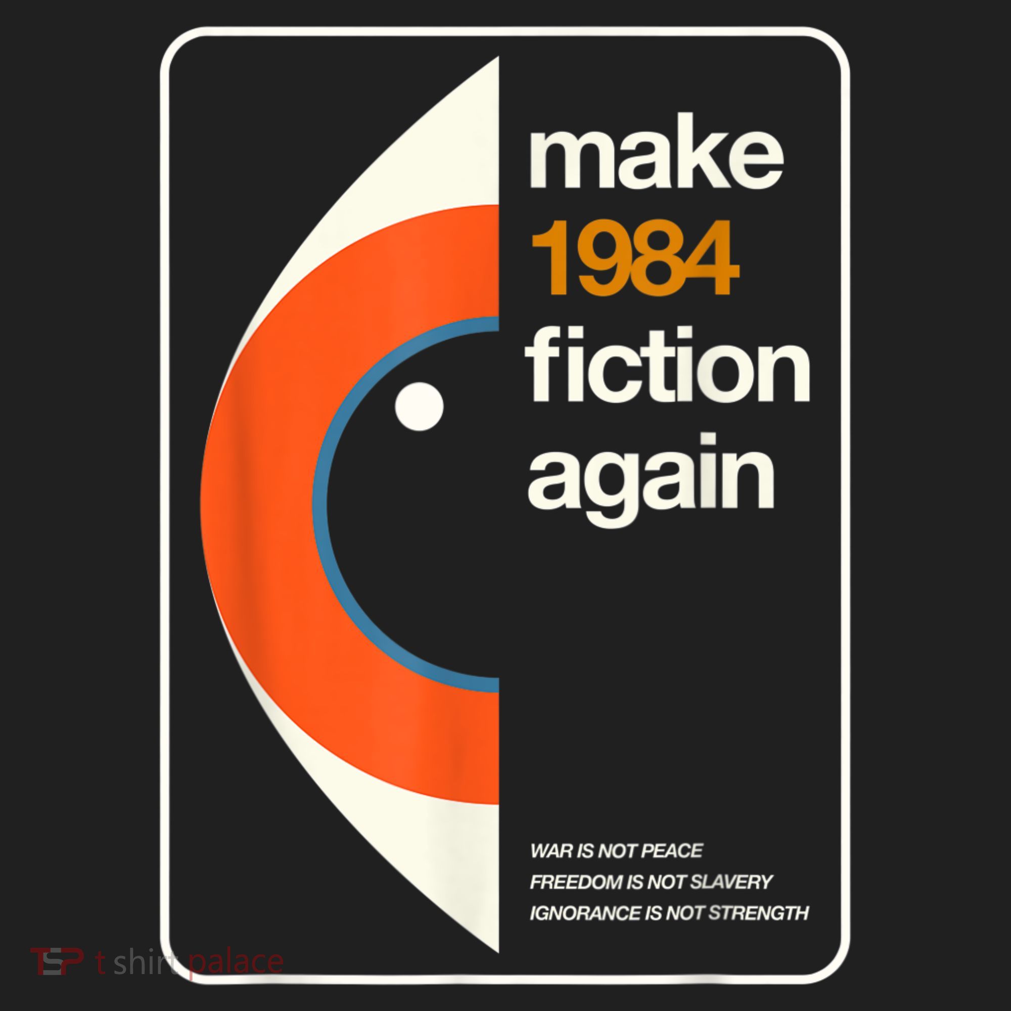 Make 1984 Fiction Again Freedom Golf Towel
