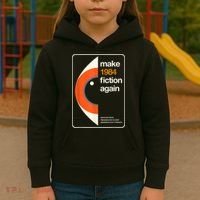 Make 1984 Fiction Again Freedom Kids Hoodie thumb 3