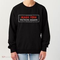 Make 1984 Fiction Again Giftable Women's Sweatshirt thumb 0